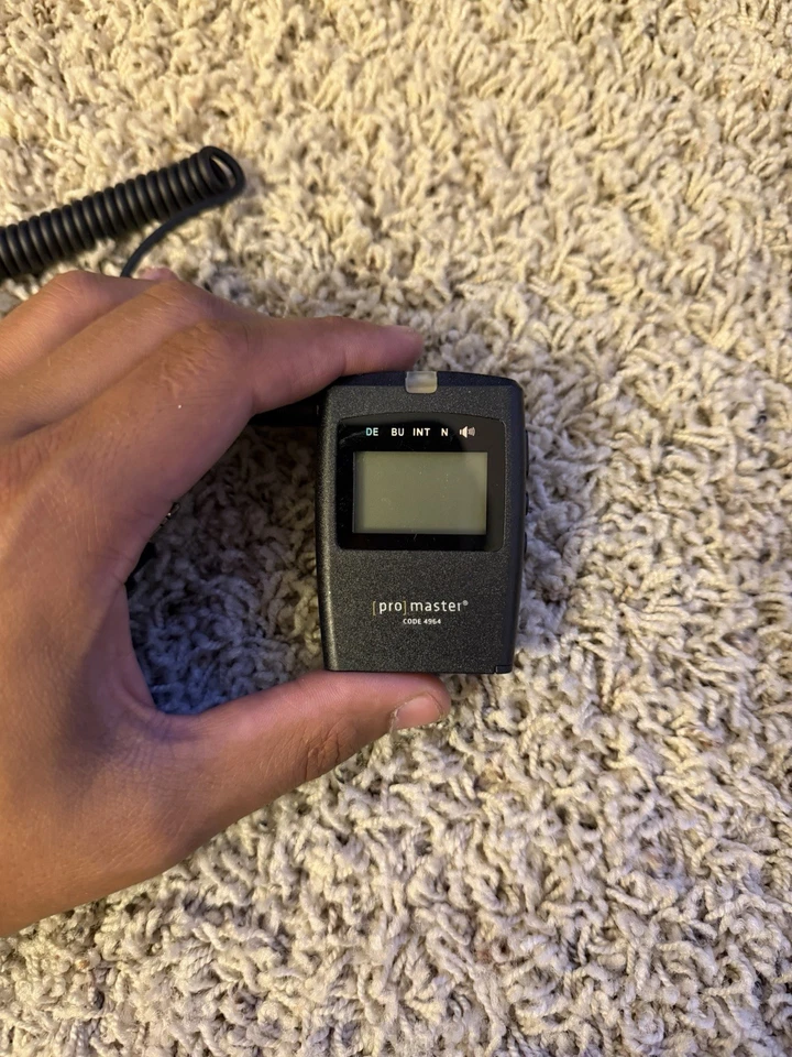 Promaster Multi-function Wireless Timer Remote Code 4964 - Working!!!! - Image 3 of 4