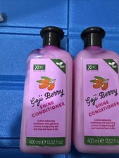 2XHC Goji Berry Conditioner 400ml Nourishing Shine Repair Dry Hair Vegan Formul 14.99 per litre