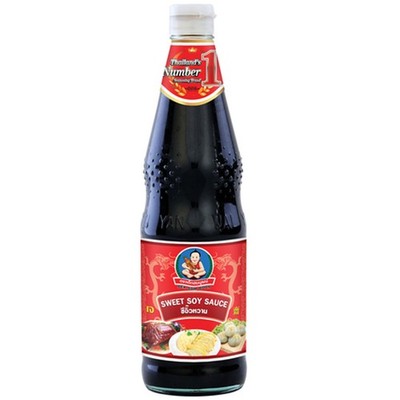 700ml süsse Sojasauce Healthy Boy Sweet Soy Sauce Dek Som Boon Thai Soja Sauce