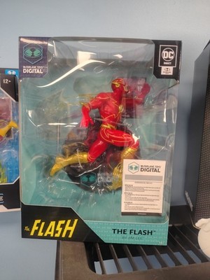 McFarlane Toys DC Direct Digital The Flash by Jim Lee 12'' Posed Figure