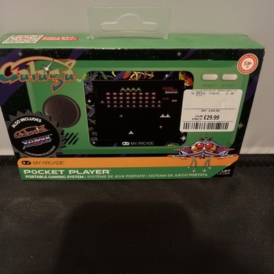 My Arcade Galaga Pocket Player Pro Portable Gaming System (2 Spiele in 1)