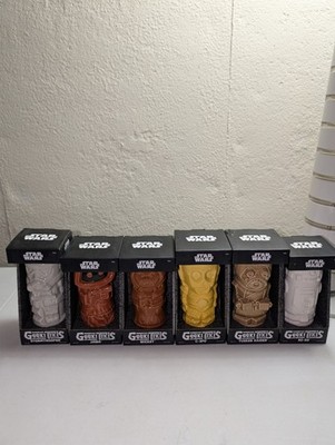 Star Wars Ceramic Geeki Tiki Mugs | Set of 6 New In Box