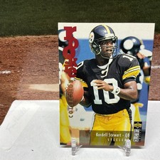 Kordell Stewart 1995 Collector’s Choice Pittsburgh Steelers Rookie RC Card #U51. rookie card picture