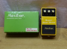 PEDALE CHITARRA PROFESSIONAL EFFECT PEDAL MAXTONE SUPER OVER DRIVE TFL116 (TI23)