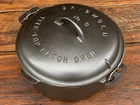 Griswold Cast Iron #8 Fully Marked Tite Top Dutch Oven