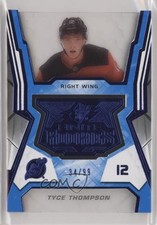 2021-22 SPx Finite Rookies Platinum 34/99 Tyce Thompson #F-30 0x2e
