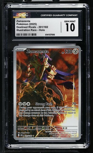 Zamazenta graded CGC 10 for sale on eBay