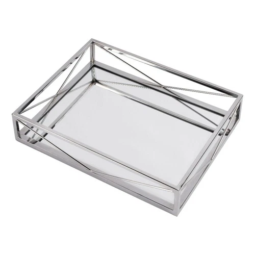 Butler Specialty Company Cosgrove Rectangle Serving Tray - Polished Silver - Picture 1 of 4