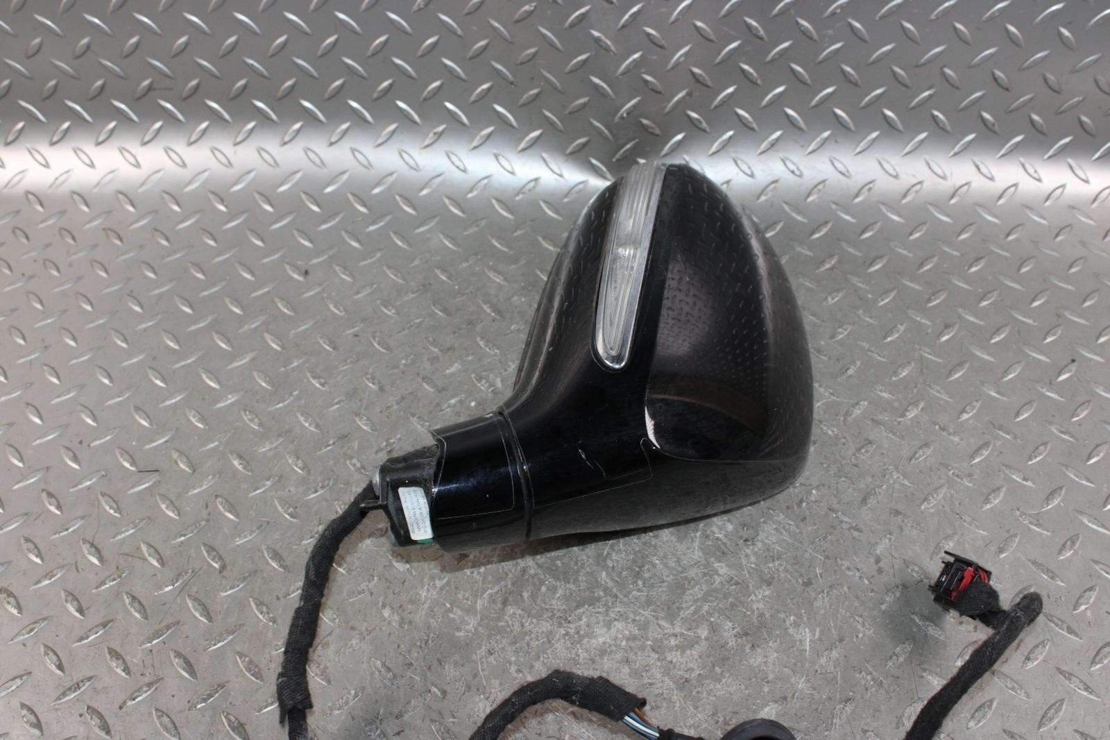 14-18 Flying Spur *SCUFFS* Black Passenger Right RH Door Mirror Lamp OEM Factory