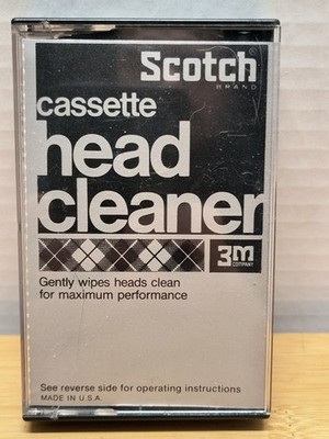 Scotch Cassette Head Cleaner (3m Company) Dry System
