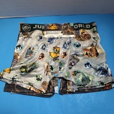 Jurassic World Dominion Boys Athletic Boxer Briefs Size 10 3 Pack