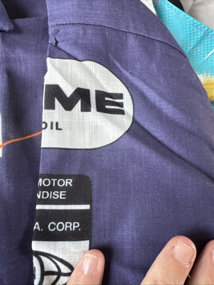 Новый с Ярлыками человек Boohoo сезон гонки рубашка на пуговицах фиолетовый зеленый пламени размер M - Изображение 2 из 4