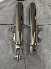 Harley CHROME FORK LEGS FORK LEGS TOURING 1986 To 1999 SLIDERS outright Sale