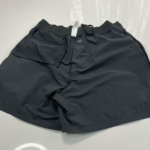 Men's Size M ALO Shorts Unlined Gym Running Everyday Dark Gray - 第 12/14 張圖片