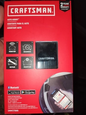 Brand New Craftsman Auto Assist Diagnostic OB2B Bluetooth Scanner