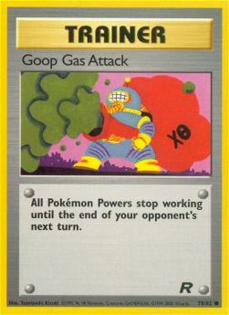 Pokémon Goop Gas Attack TR-78 Common Englisch Light Played