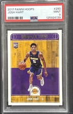 2017 PANINI HOOPS 280 JOSH HART PSA 9 POP of 3