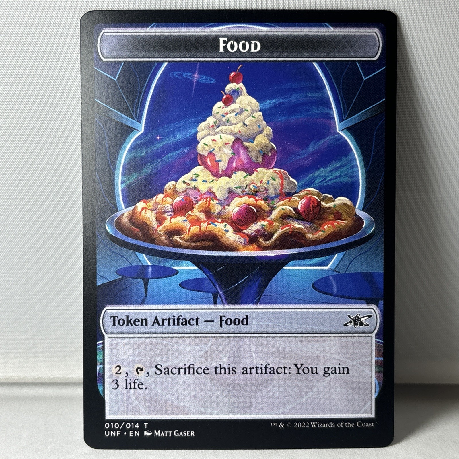 Food Token Artifact (010/014) Unfinity UNF MTG Magic The Gathering
