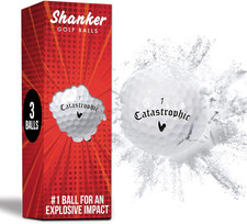 Shanker Exploding Golf Balls - Prank Golf Balls That Explodes on Impact