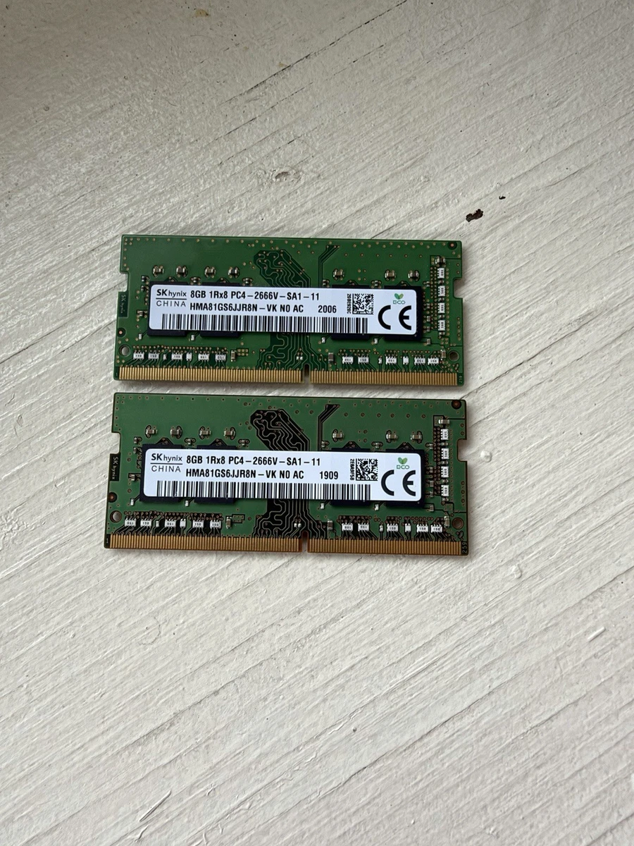 Hynix SO-DIMM Computer Memory (RAM) 16 GB Total Capacity for sale