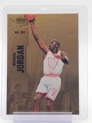 MICHAEL JORDAN 2022-23 SKYBOX METAL UNIVERSE CHAMPIONS gold spectrum #001 Q2011