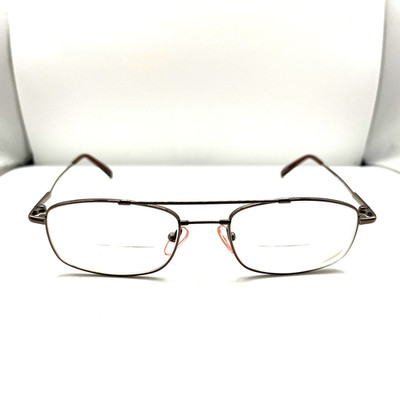 Flex Factor Eyeglasses F5071 Designer Frames Only Brown 53-19-140