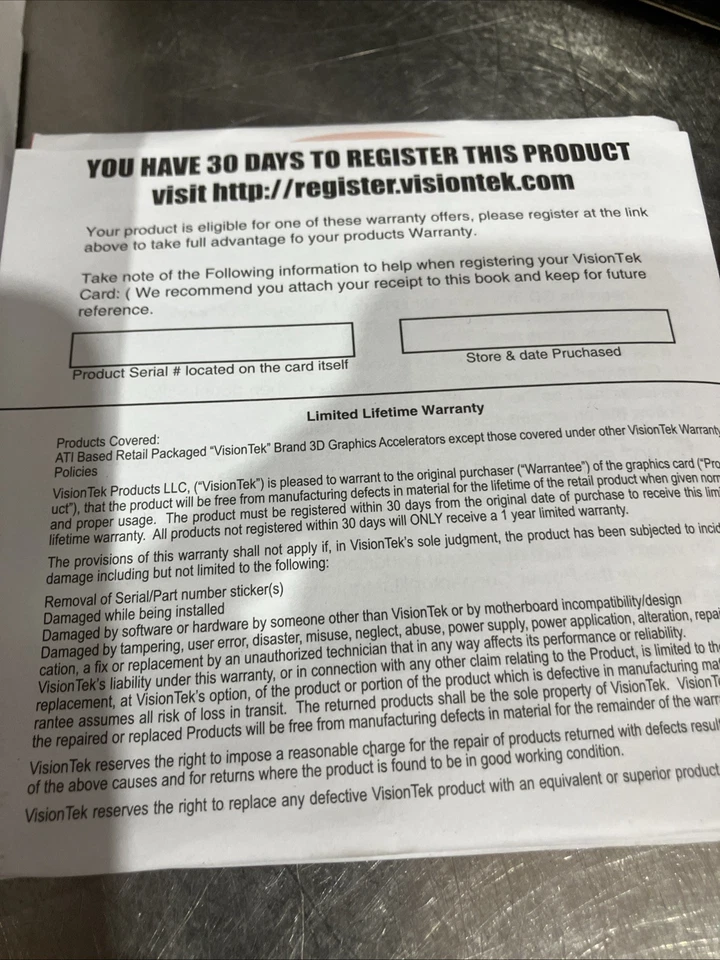 VisionTek ATI Radeon HD 5570 (900345) 1GB DDR3 PCI Express x16 Graphics adapter - Image 4 of 4