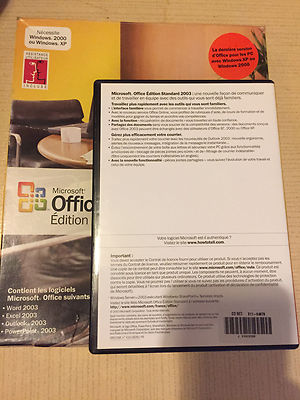 Microsoft Office Standard 2003 - Boîte - NEUF Sous Blister