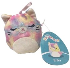 4" Inch Squishmallow Erika Xmas Ornament S4 Kellytoy