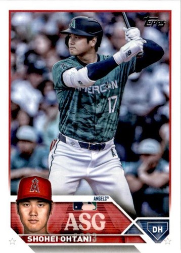 2023 Topps Update 2023 All-Star Game #ASG-6 Shohei Ohtani Los Angeles Angels