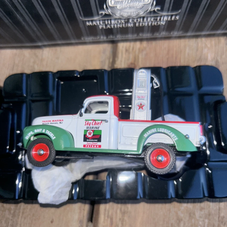1/43 O scale matchbox truck pickup 92122 1940 Ford Special Texaco - Image 2 of 4