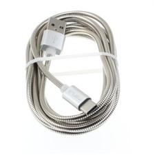 6ft Metal USB Cable Type-C Charger Cord Power Wire USB-C Long for Smartphones