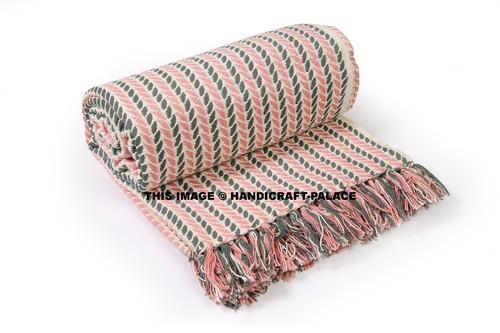 Reine Baumwolle Kabel Extra Weich für Sofa Bett Sofa Gestrickt Überwurf Decke - Bild 1 von 3