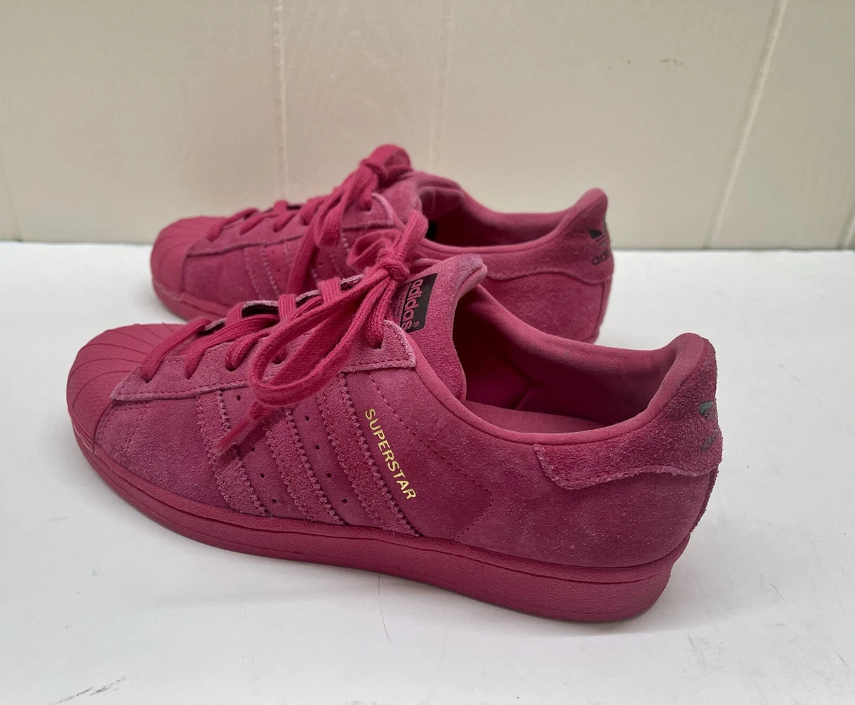 Adidas superstar top 80s suede burgundy