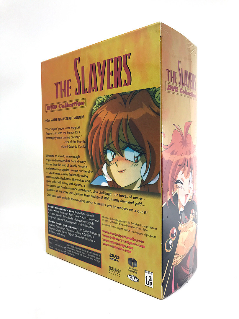 The Slayers DVD Collection Box Set by Central Park Media