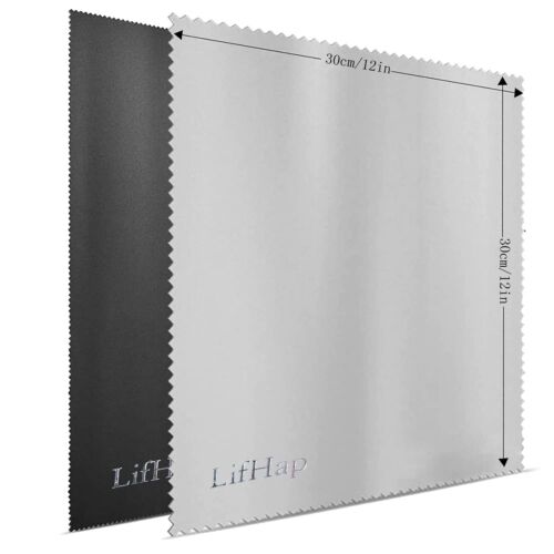 Extra Large Microfiber Cleaning Cloths12"x 12" For Eyeglassessensitive Optics - Picture 2 of 8