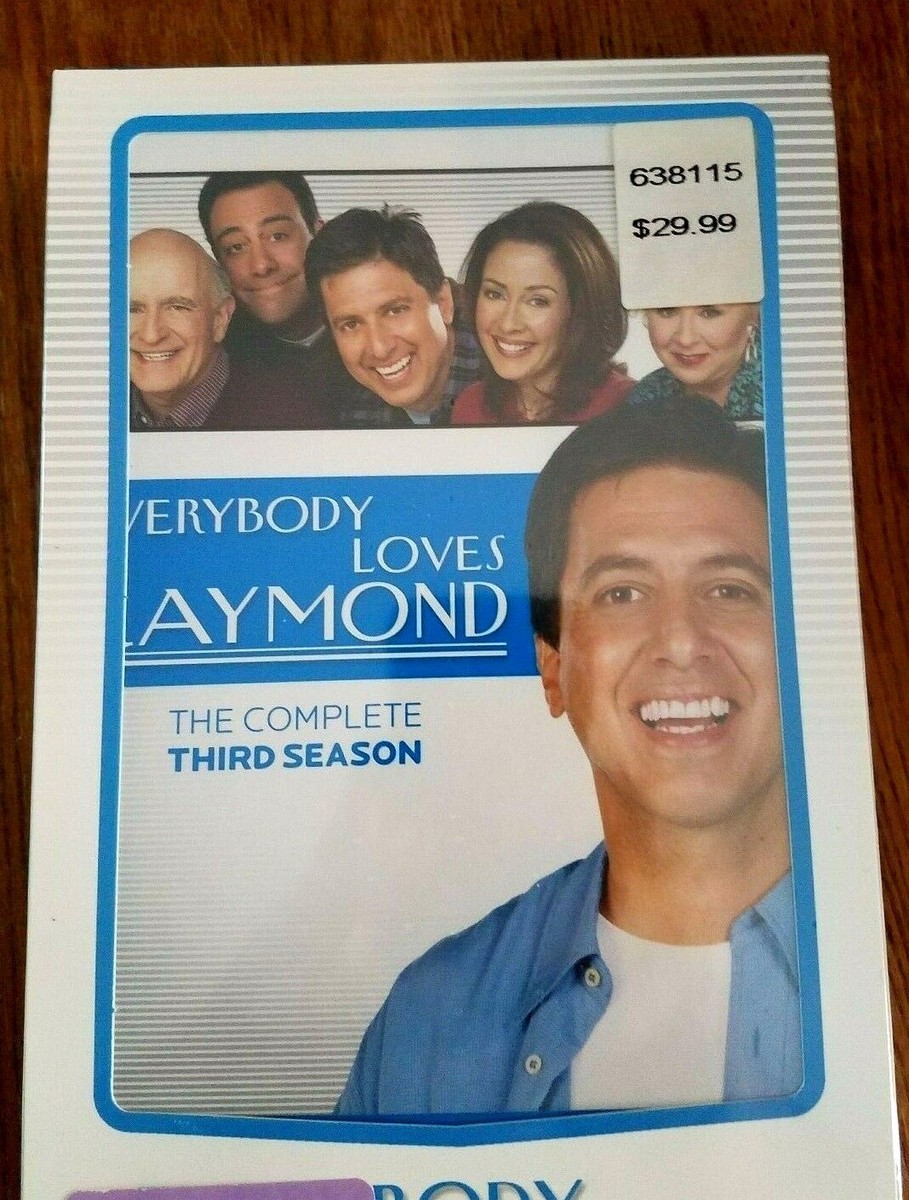 EVERYBODY LOVES RAYMOND TV SHOW COMPLETE THIRD SEASON DVD TAPES