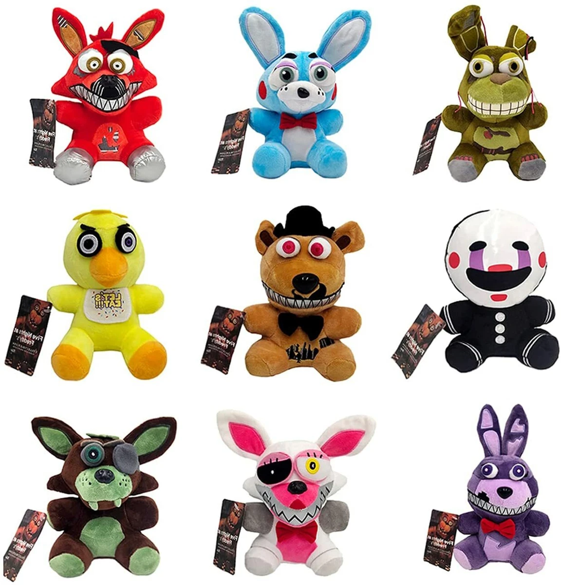 New FNAF Five Nights at Freddy's Plush Toy Game Stuffed Doll Cartoon Bunny  Plushie Cute Room Decor Kids Gift