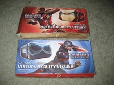 2016 Kellogg's Captain America Iron Man Civil War Virtual Reality Viewer Set