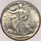 1942-P Silver Walking Liberty Half Dollar BU Brilliant UNC Condition - SN673