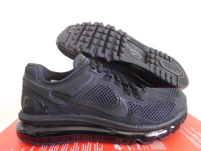 Nike Air Max 2013 ''Triple Black'' Black Mens Sz 6 / Womens Sz 7.5 [FZ3156-010]