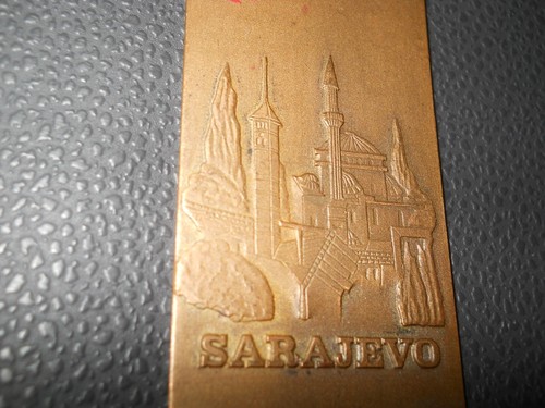 Messing Ski Flaschenöffner Olympiade Sarajevo 1984 Olympics Ski Bottle Opener - Bild 11 von 14