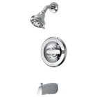 Delta Tub and Shower Trim w/ Valve Handle Accent Chrome-Certified Refurbished