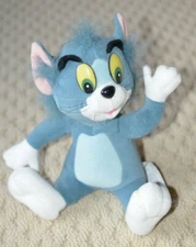 Tom & Jerry Stuffed cat~Cartoon Network~Hanna Barbera~Turner~1997 10" VG wave