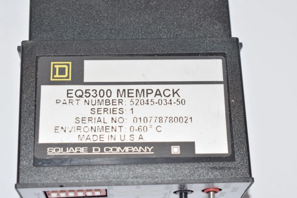 Square D 52045-034-50 Eq5300 MEMPACK Memory Module Weld Control - Image 3 of 4