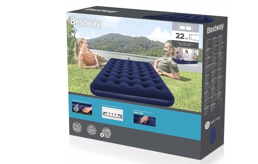 BESTWAY Colchón Hinchable Doble Full