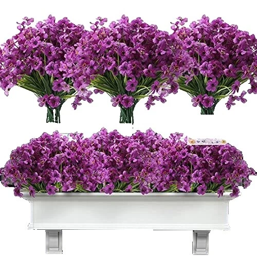 Tela Decoración Floral de Lavanda