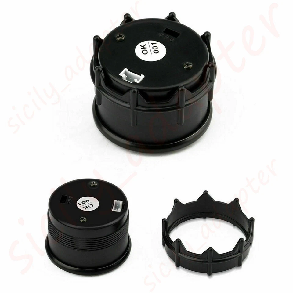 Medidor de tensão elétrico LED digital vermelho 2" 52mm barco carro AUTO 0~15V - Imagem 4 de 4