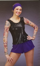 Child Large Dance Costume Jazz Tap STAND UP