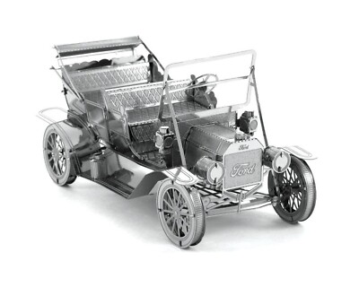 Metallmodell Ford Model T Oldtimer 1908 Auto 3D Metall Laser Cut DIY Kit Hobby Geschenk